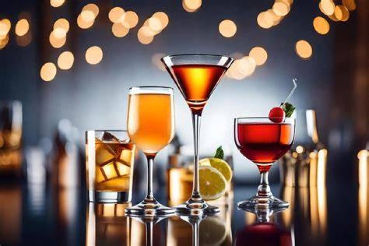 Drinks daintily