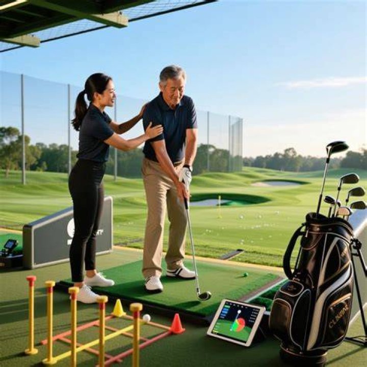 Driving range instructor