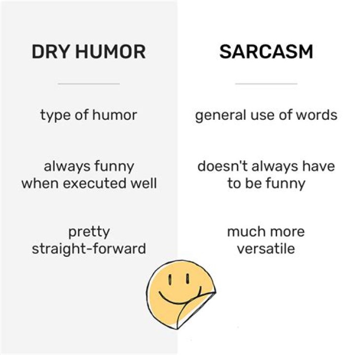 Dryly humorous
