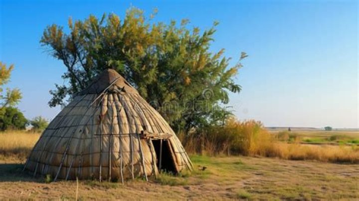 Dwelling made of basic materials