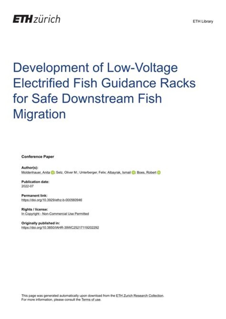 Electrified fish