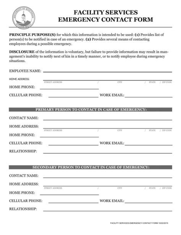 Emergency request for help