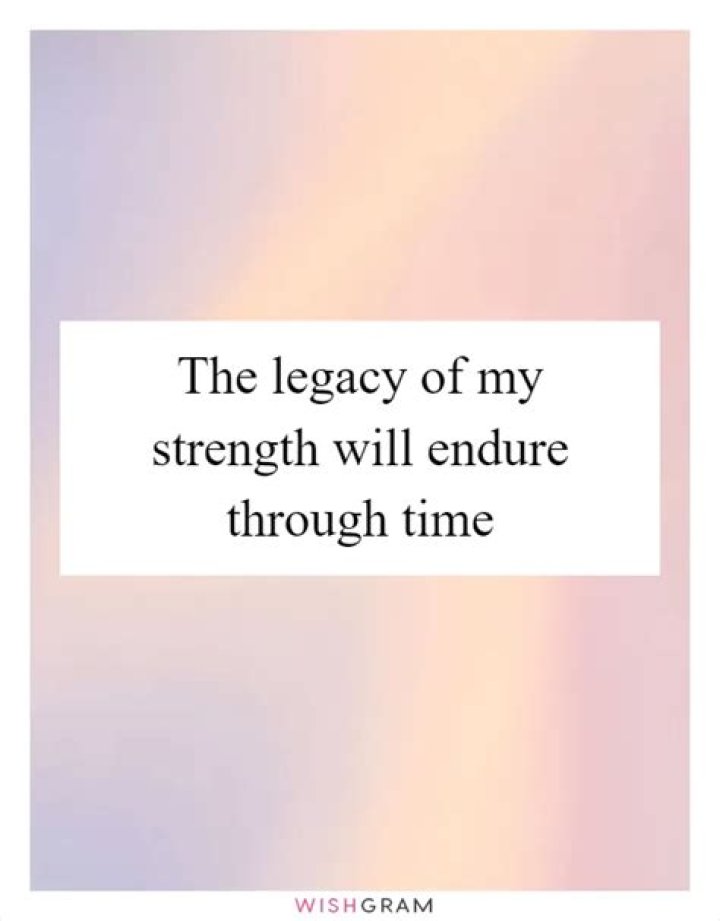 Endure through time