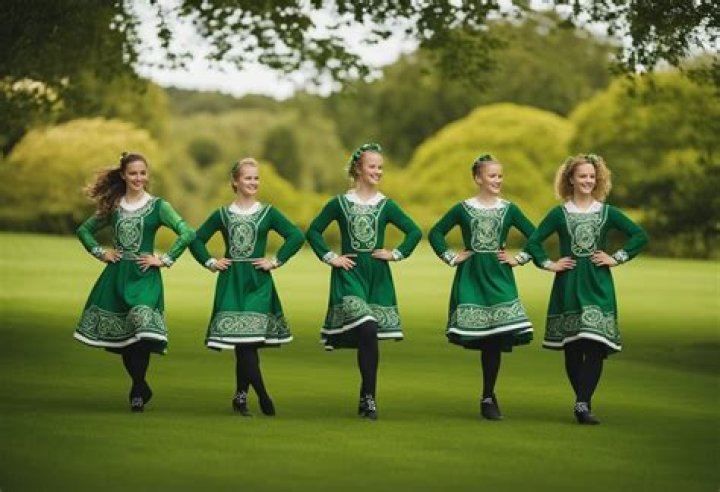 Energetic Irish dances