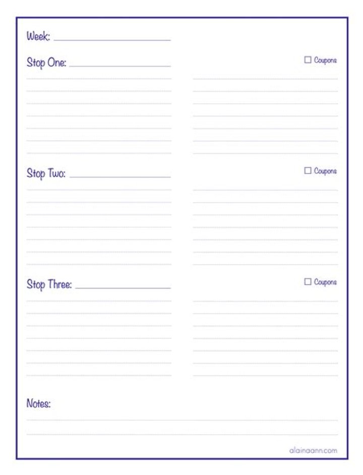 Errand list heading: 2 wds.