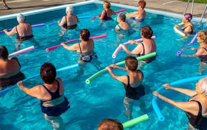 Exercise in a pool