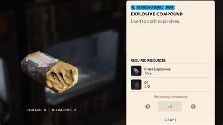 Explosive compound for short