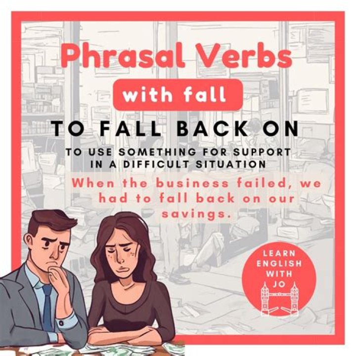 Fall back (on)