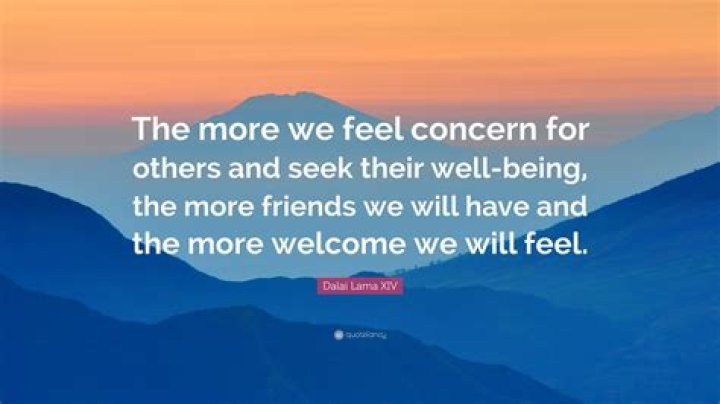 Feel concern