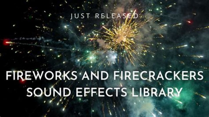 Firecracker sound