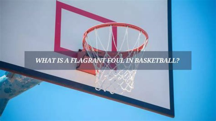 Flagrant ___ (basketball term)