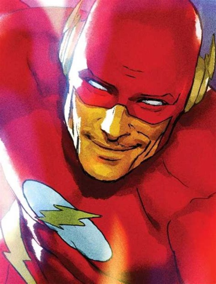 ___ flash (quickly): 2 wds.