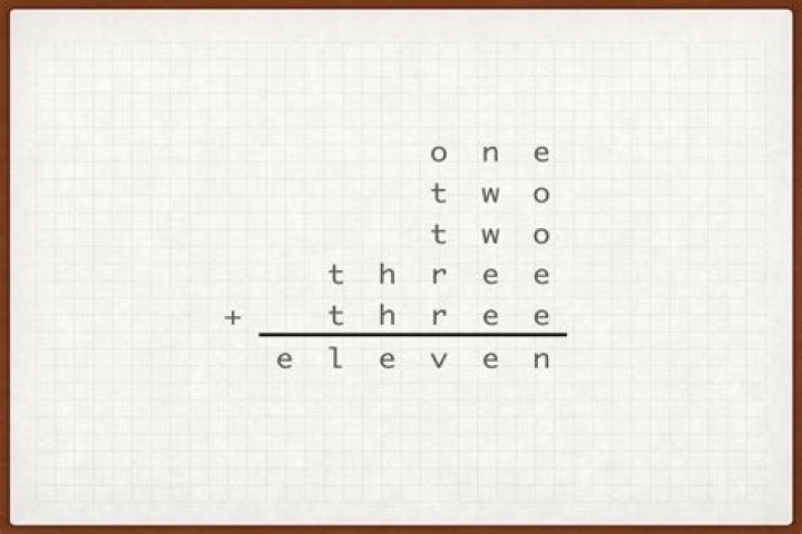 Four plus three plus two plus one