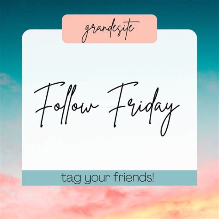 Friday follower: Abbr.