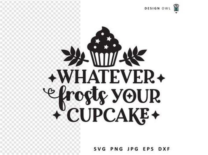 Frosts as a cupcake
