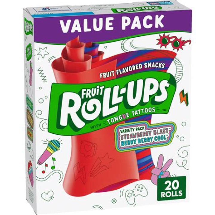 Fruit Roll-___ (snack items)