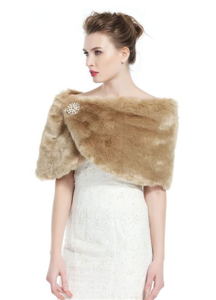 Fur shawl