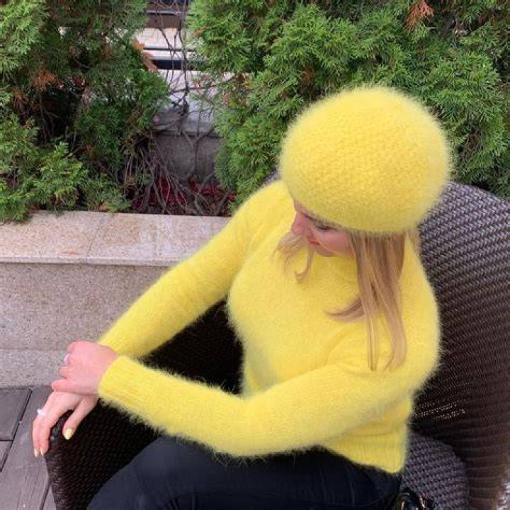 Fuzzy stuff from a sweater