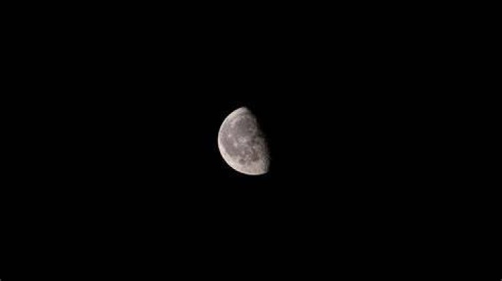 Get smaller as the moon