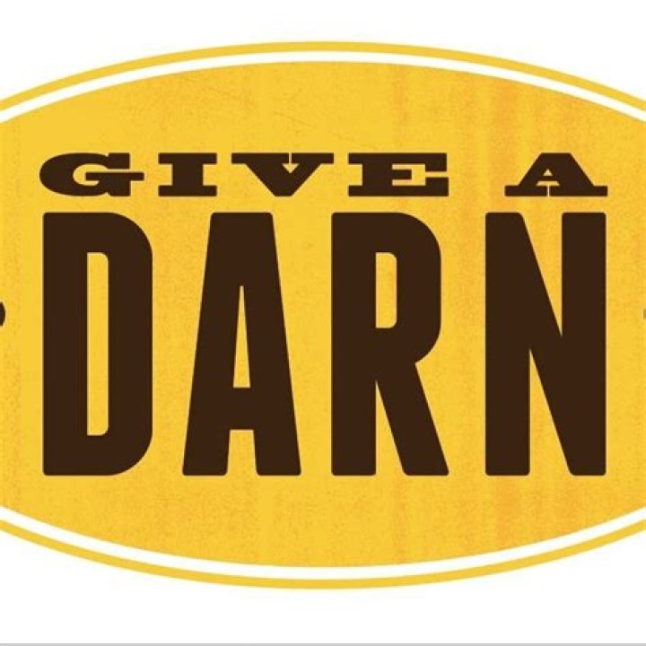 Give a darn