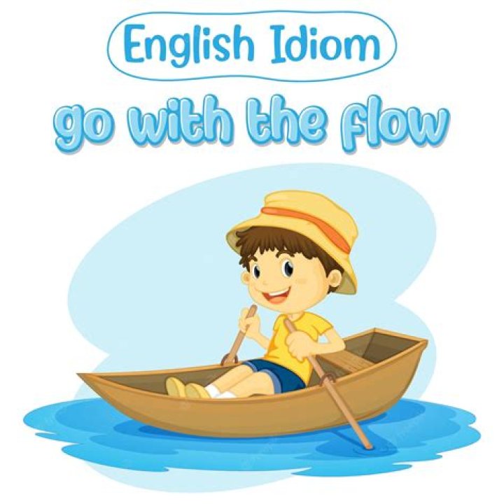 Go with ___ flow