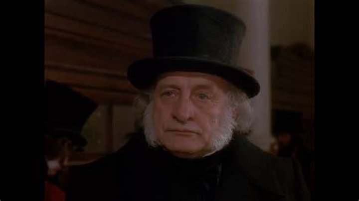 Grouchy comment from Scrooge