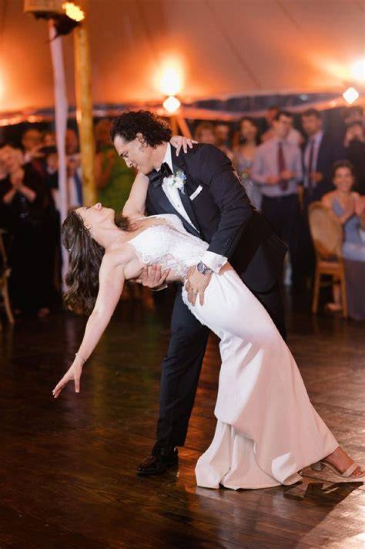 Guy's partner at a square dance often