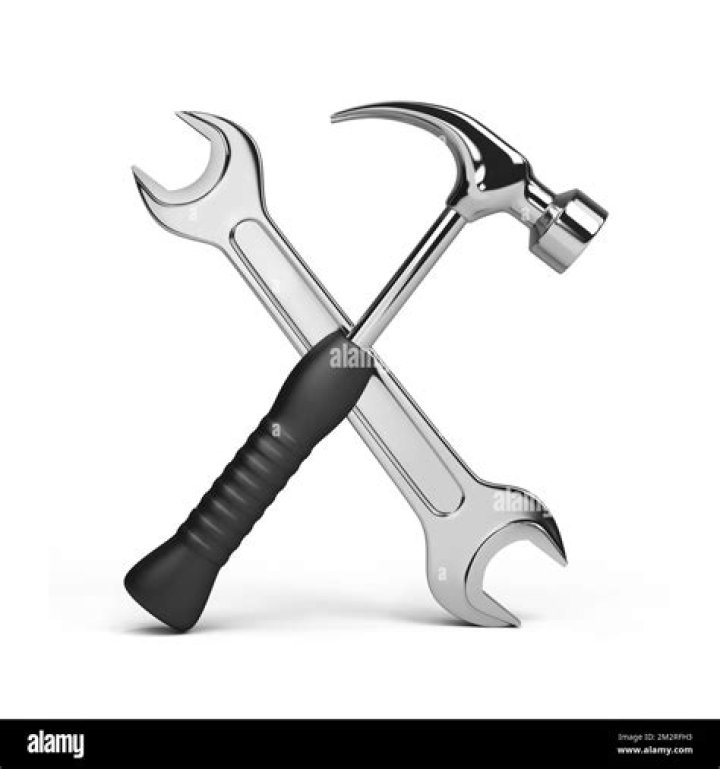 Hammer and wrench for example