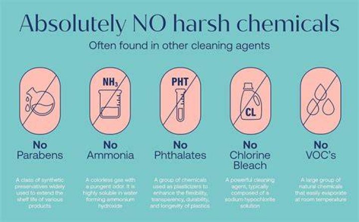 Harsh cleaning solution ingredient