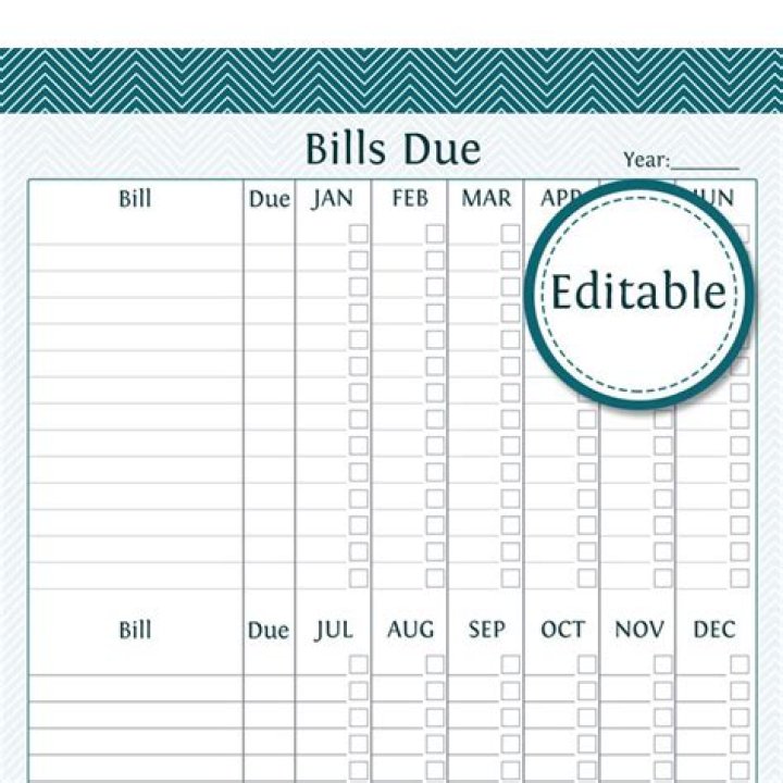 Have bills due
