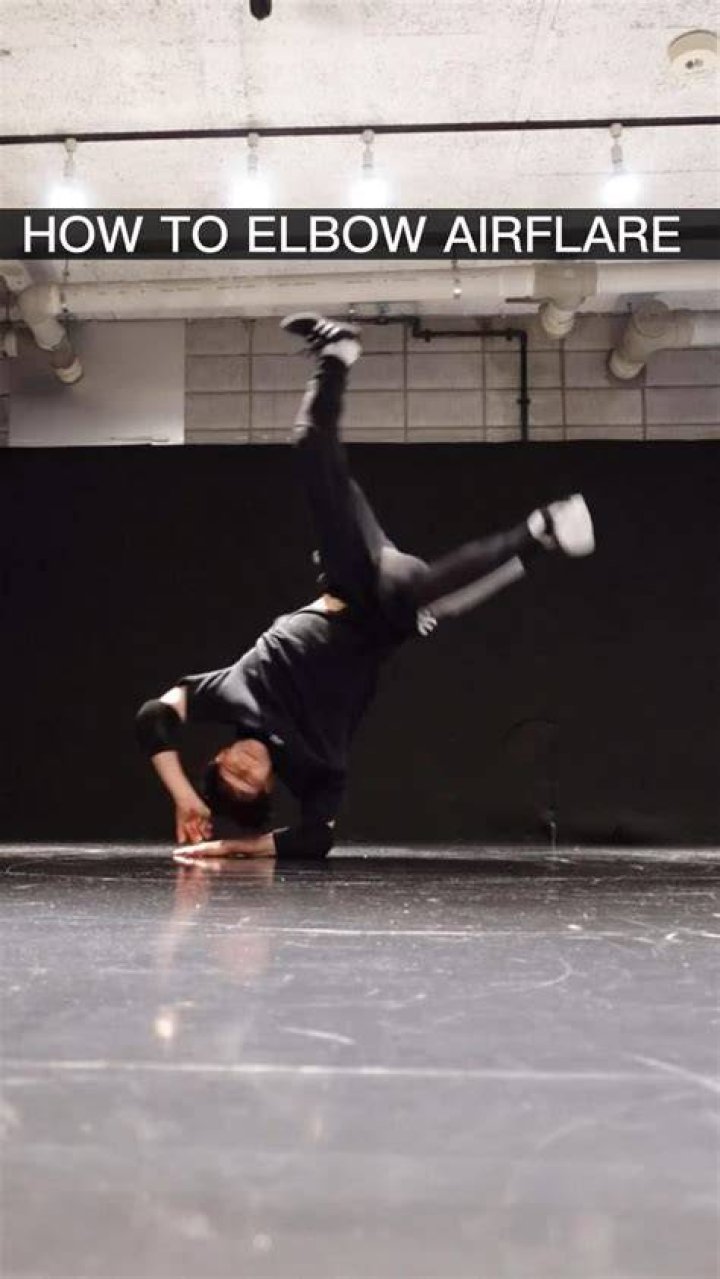 Head-to-elbow dance move
