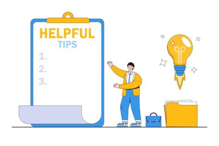 Helpful tips