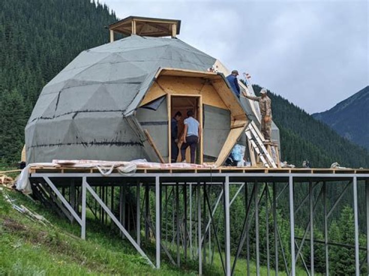 Hemispherical roofs