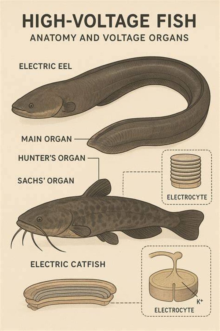 High-voltage fish
