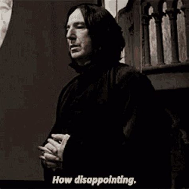 How disappointing!