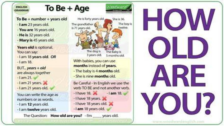 How old ___ you?