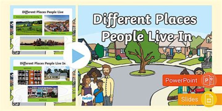 In different places