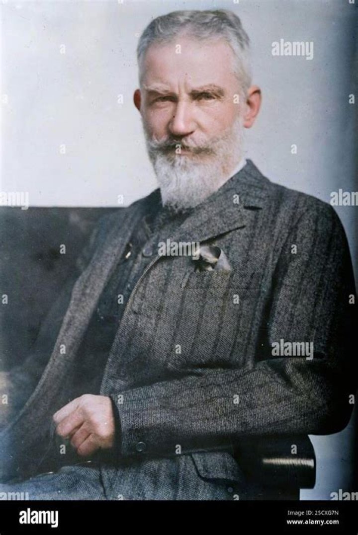 Irish playwright George Bernard ___