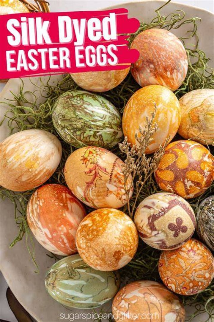 Item dyed on Easter