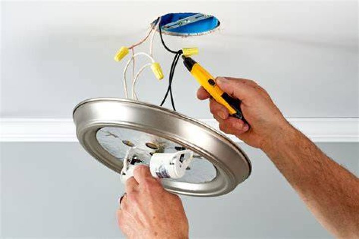 Item inserted into a light fixture