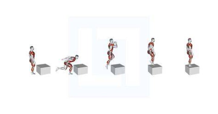 Jump on one leg