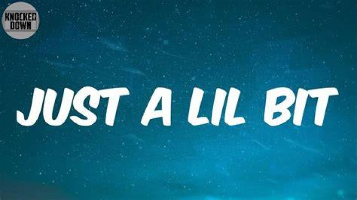 Just a little bit