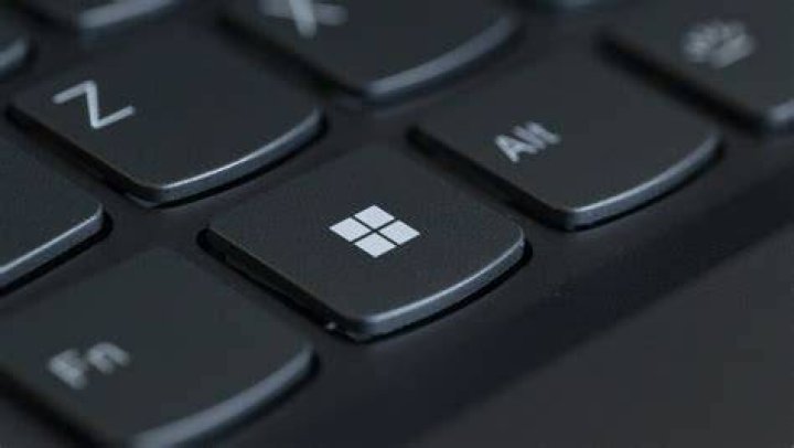 Key below X on a Windows keyboard