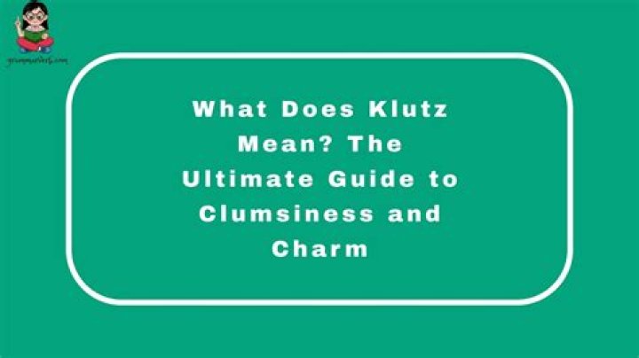Klutz