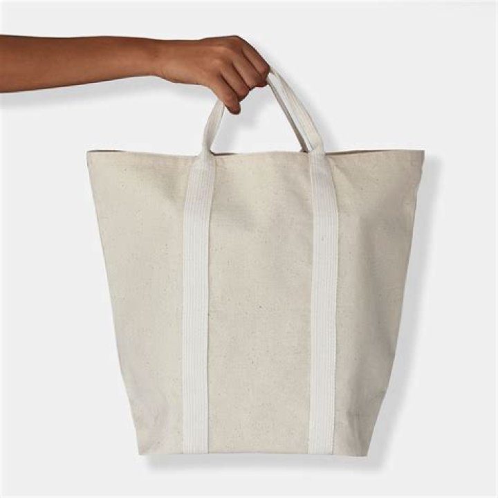 Large canvas bag