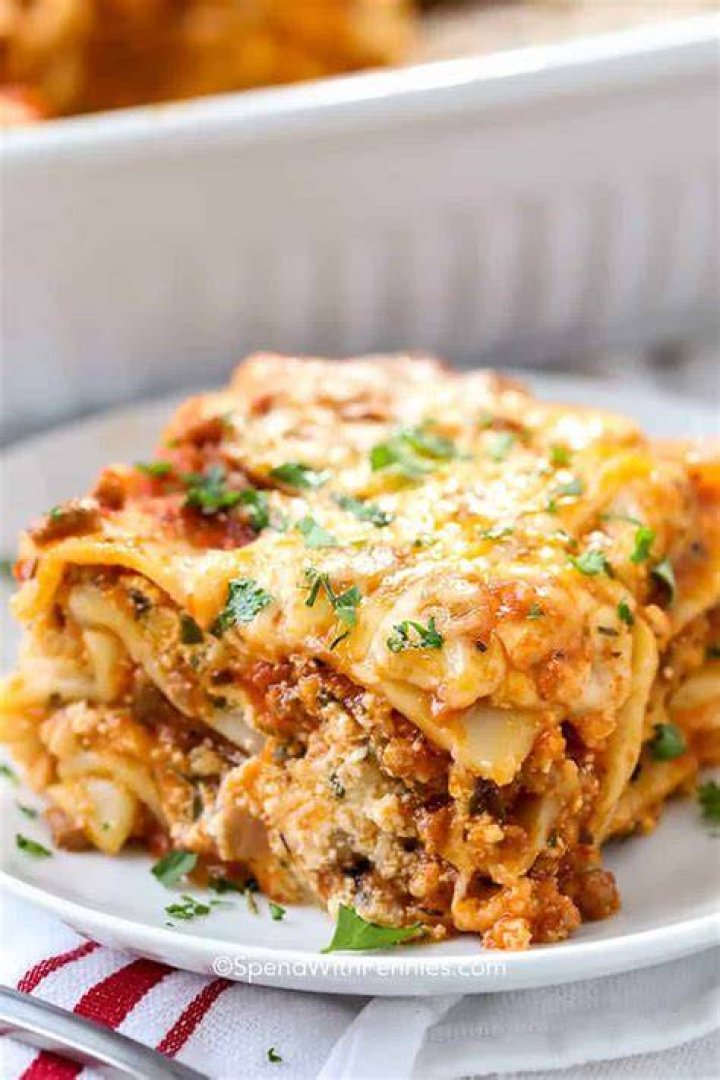 Lasagna or macaroni for example