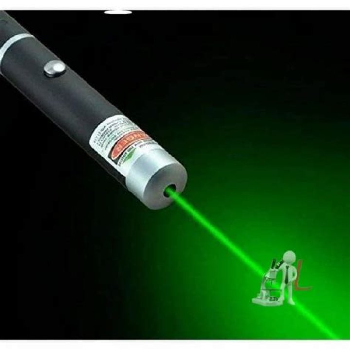 Laser pointer's projection