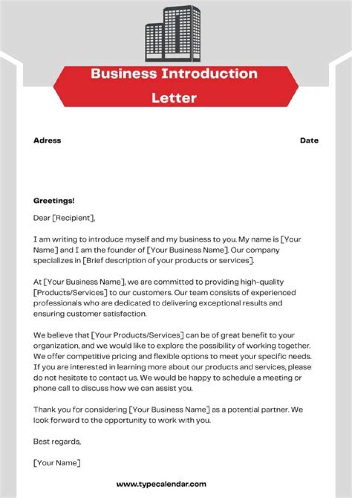 Letters introducing an assumed name