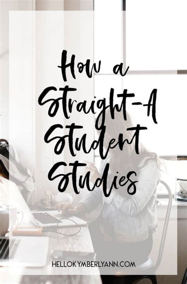 Like a straight-A student