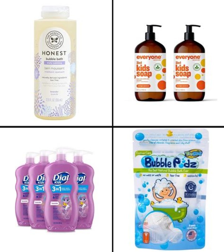 Like bubble baths or shaving cream